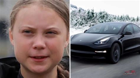 greta thunberg car at 19